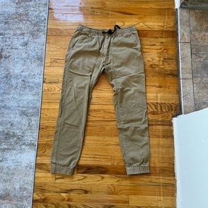 Brand: Black - Tan Joggers